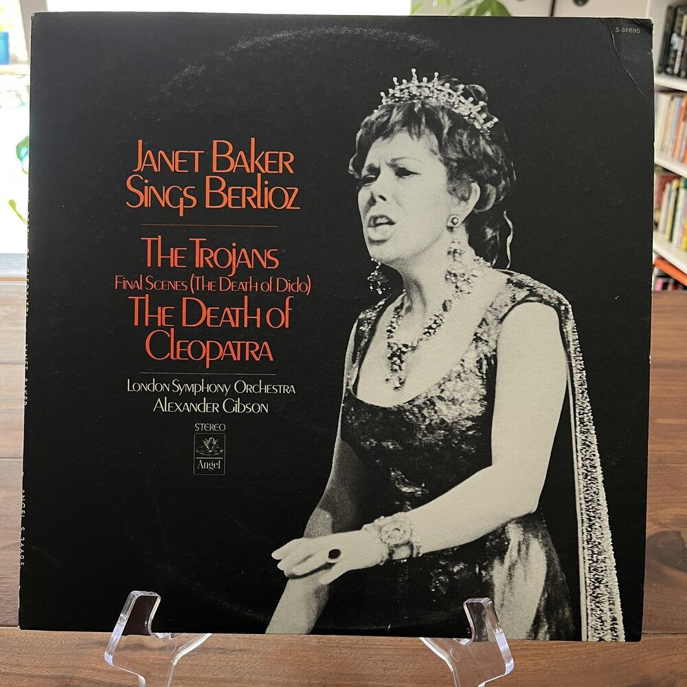 Janet Baker Sings Berlioz The Trojans Death Of Cleopatra Vinyl LP Angel S-36695